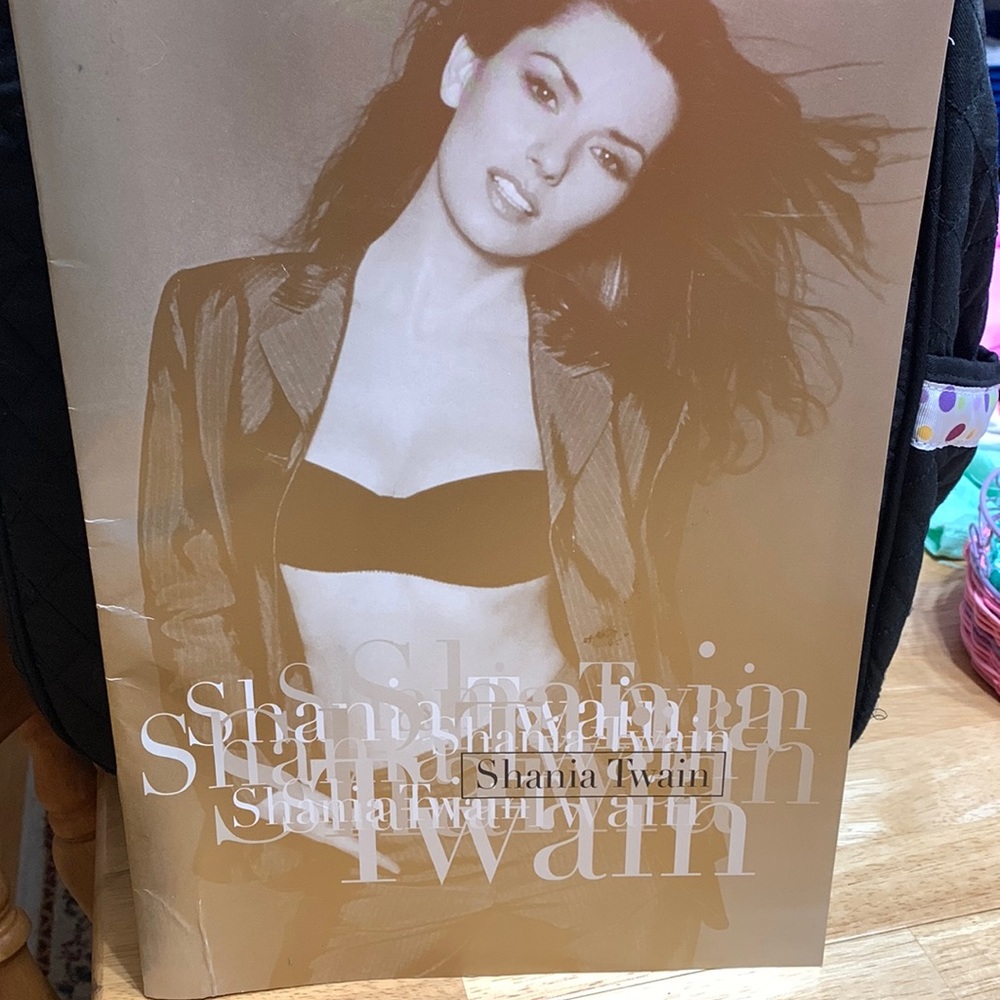 Shania Twain 2000 Come on Over Concert Program